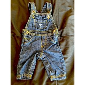 Newborn overalls with shirt